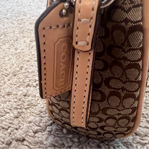 COACH Signature Canvas Travel Pouch - Picture 6 of 16